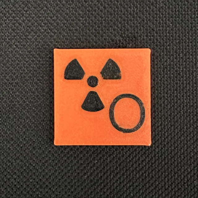 Orange-Schwarz