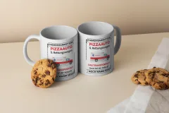 Gemeinsamkeiten von Pizzaauto & Rettungswagen – Lustige Tasse für Rettungsdienst-Helden!