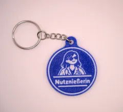 Nutznießer Schlüsselanhänger – rund