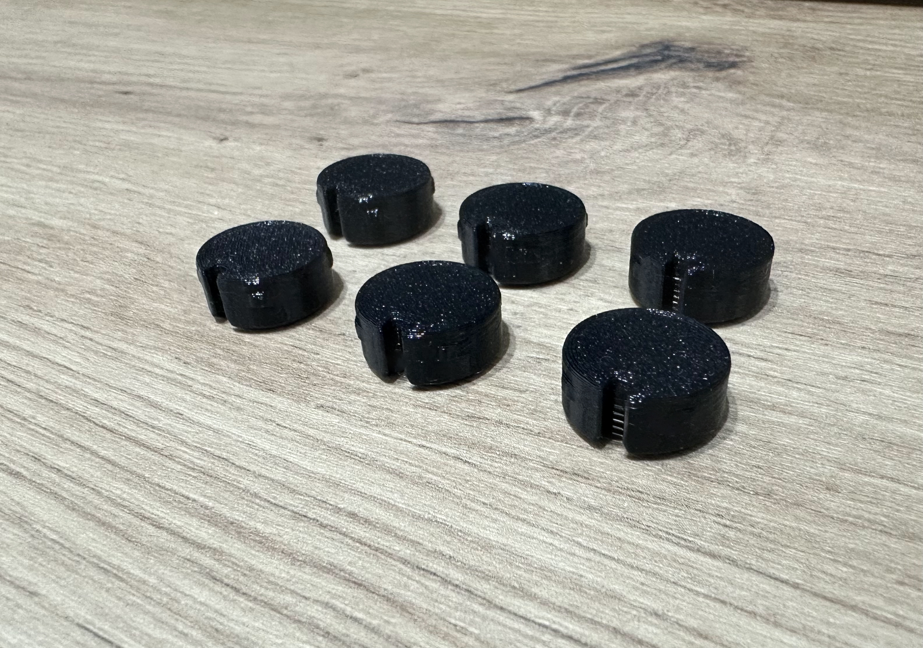 Abschlussleiste Abdeckkappen für VW T5 - T6.1 // 6 Stück